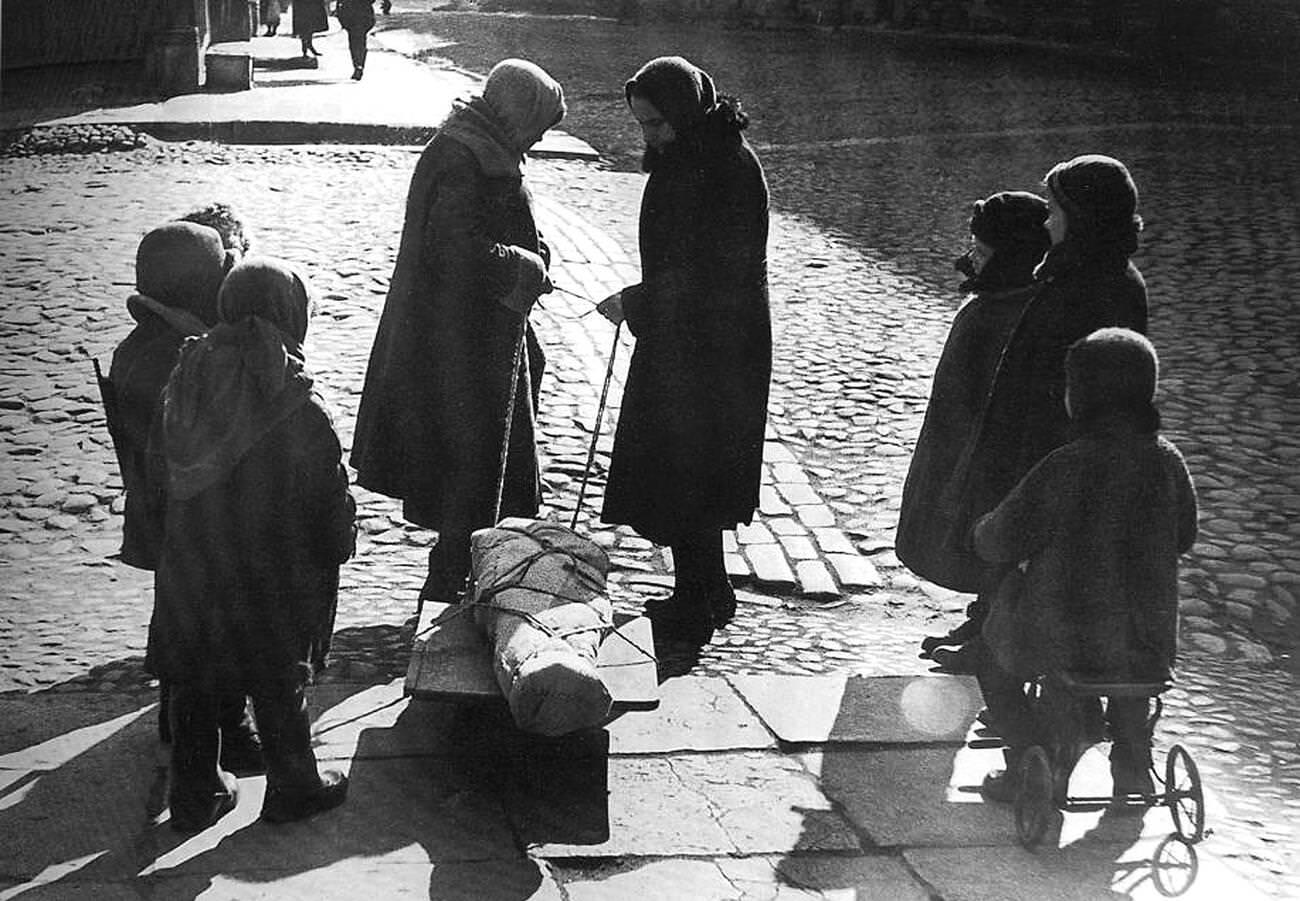 During the Siege of Leningrad, State Museum of the Political History, St. Petersburg