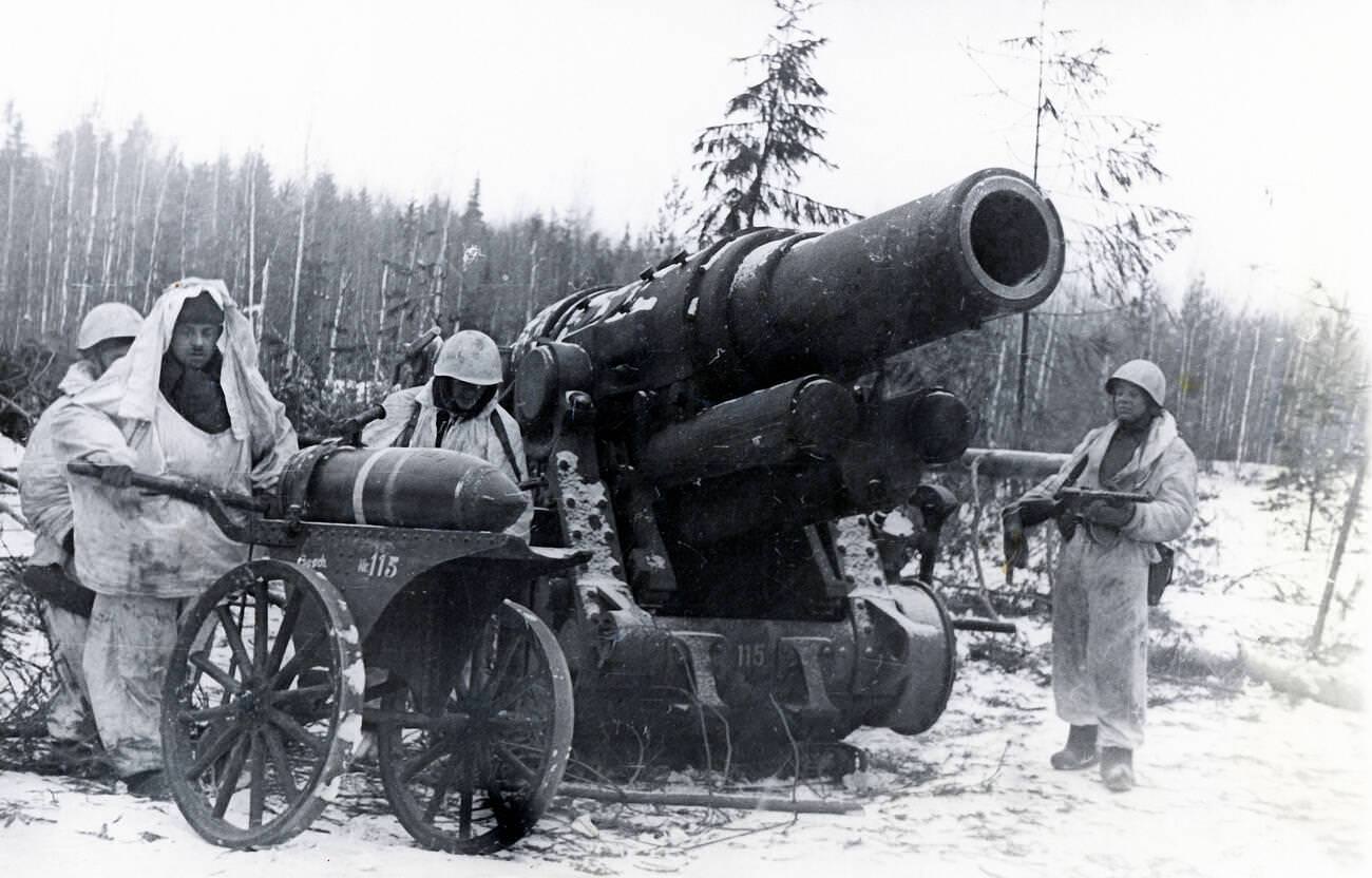 Soviet Soldiers, Siege of Leningrad, 1943