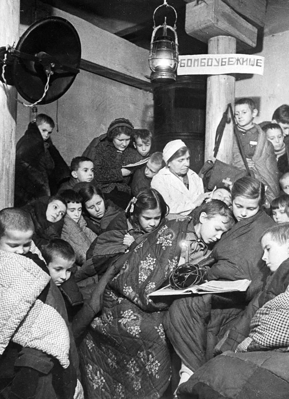 Air Raid Shelter at Subway Station in Leningrad, State Museum of Political History, St. Petersburg