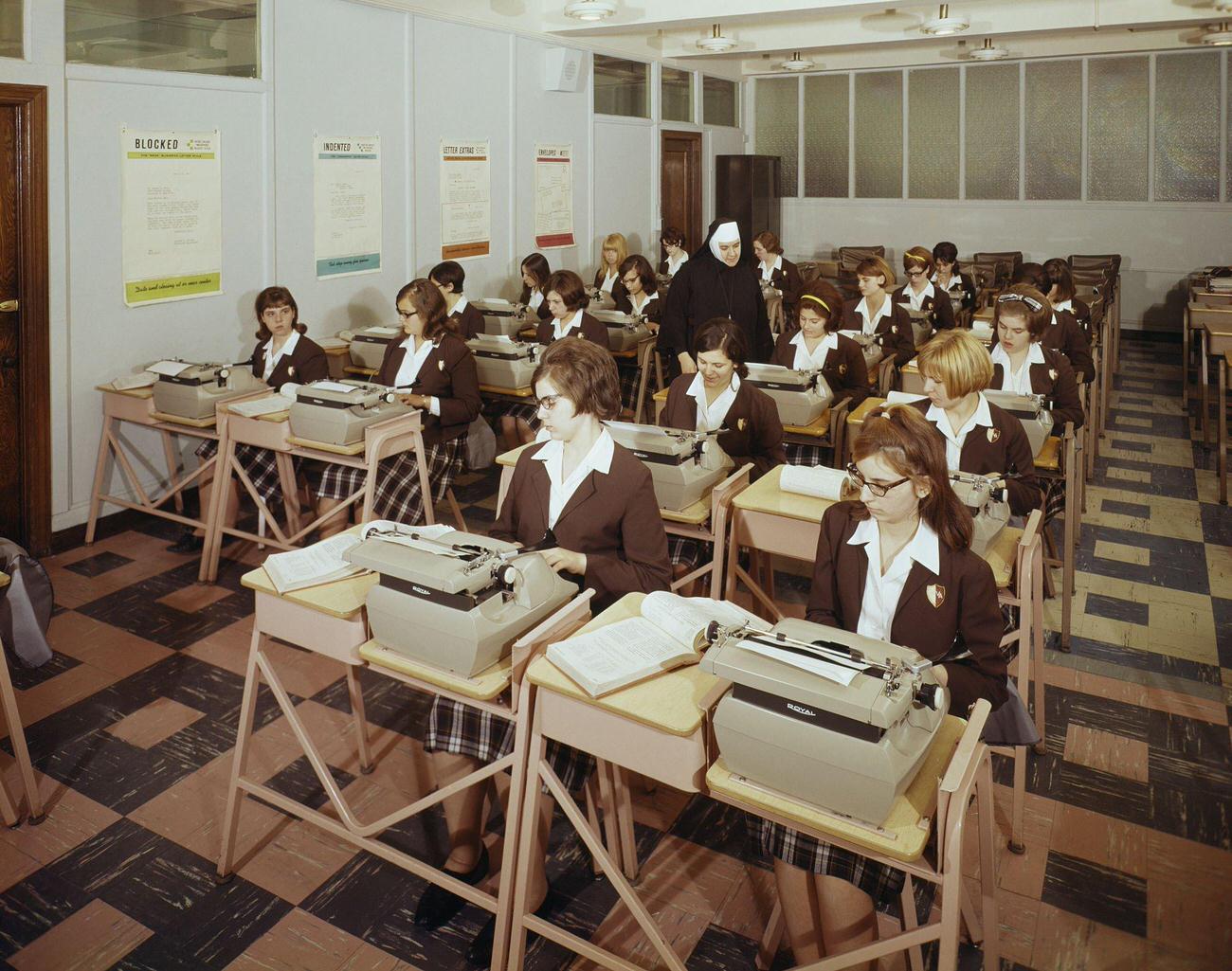 Typing Class at St. John Villa Academy