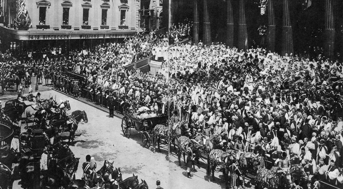 Queen Victoria's Diamond Jubilee celebrations, 1897.