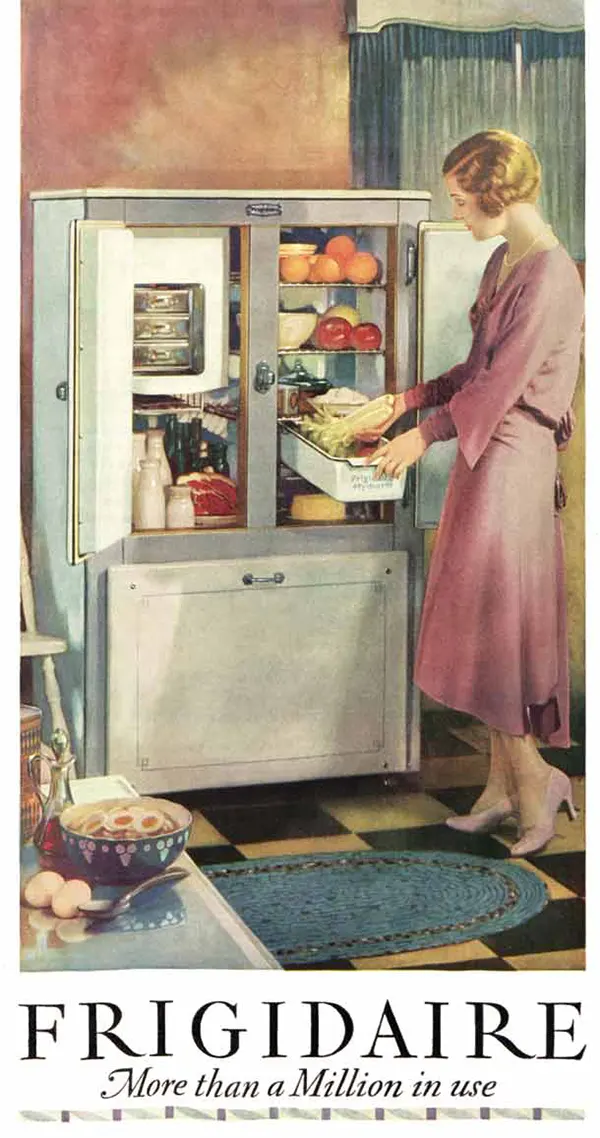 Frigidaire advertisement, Saturday Evening Post.