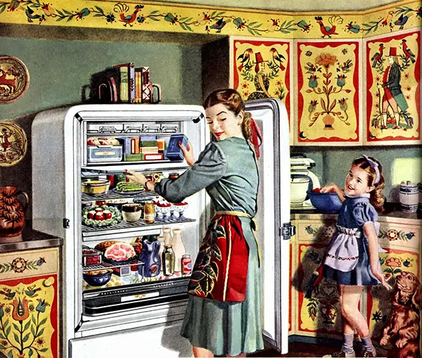 Frigidaire advertisement, Saturday Evening Post.