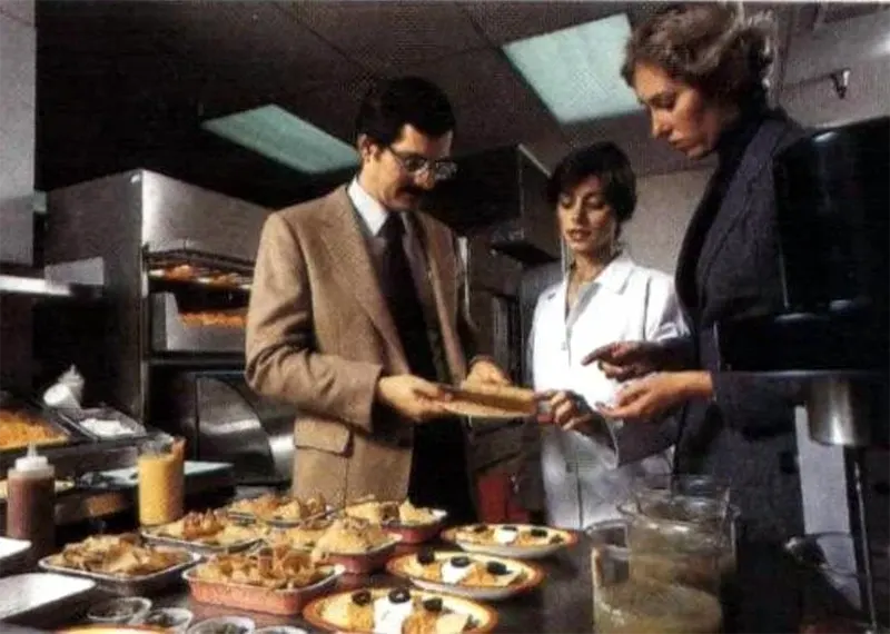 Taco Bell food testing and preparation, 1981.