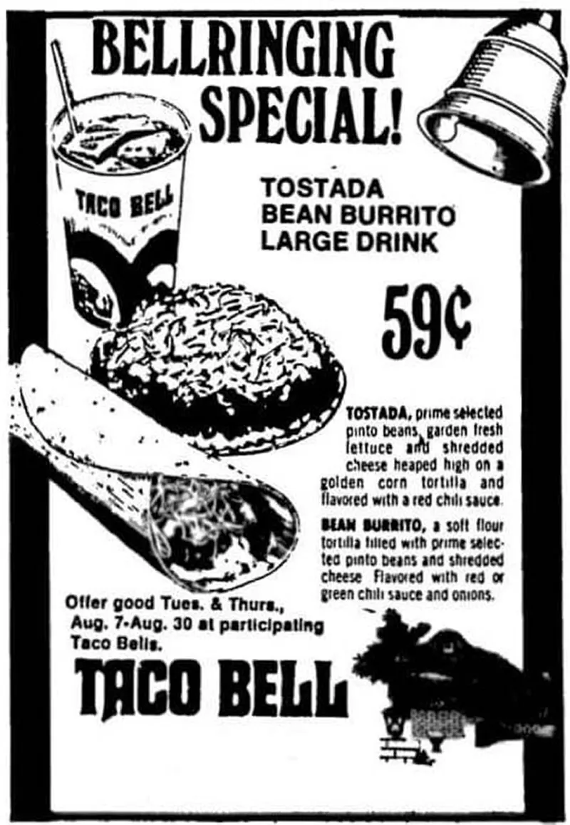 Vintage Taco Bell: A Nostalgic Journey Through Menus, Restaurants, and Ads