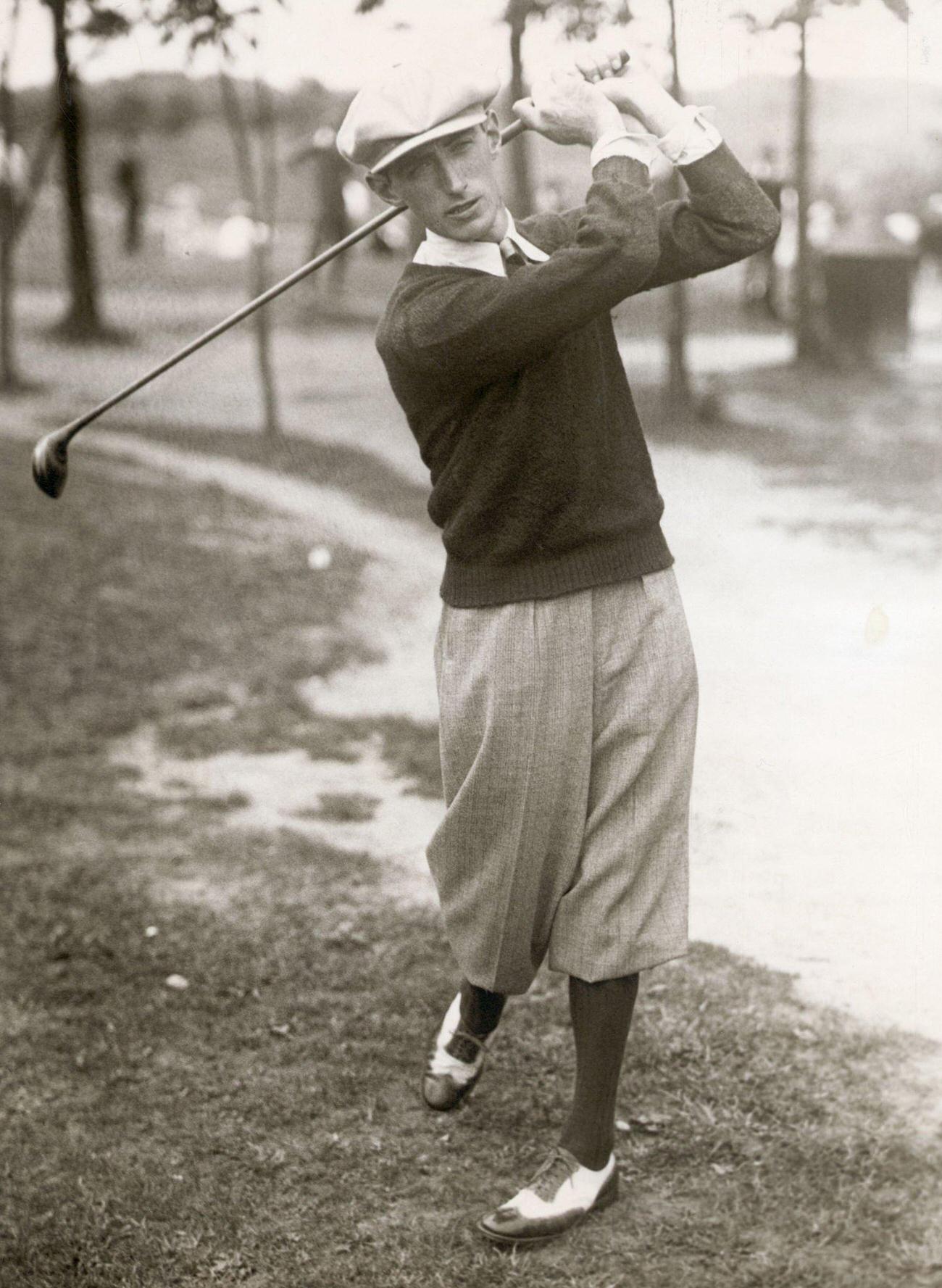 Tommy Armour, former National Open Golf champion, undated photo.
