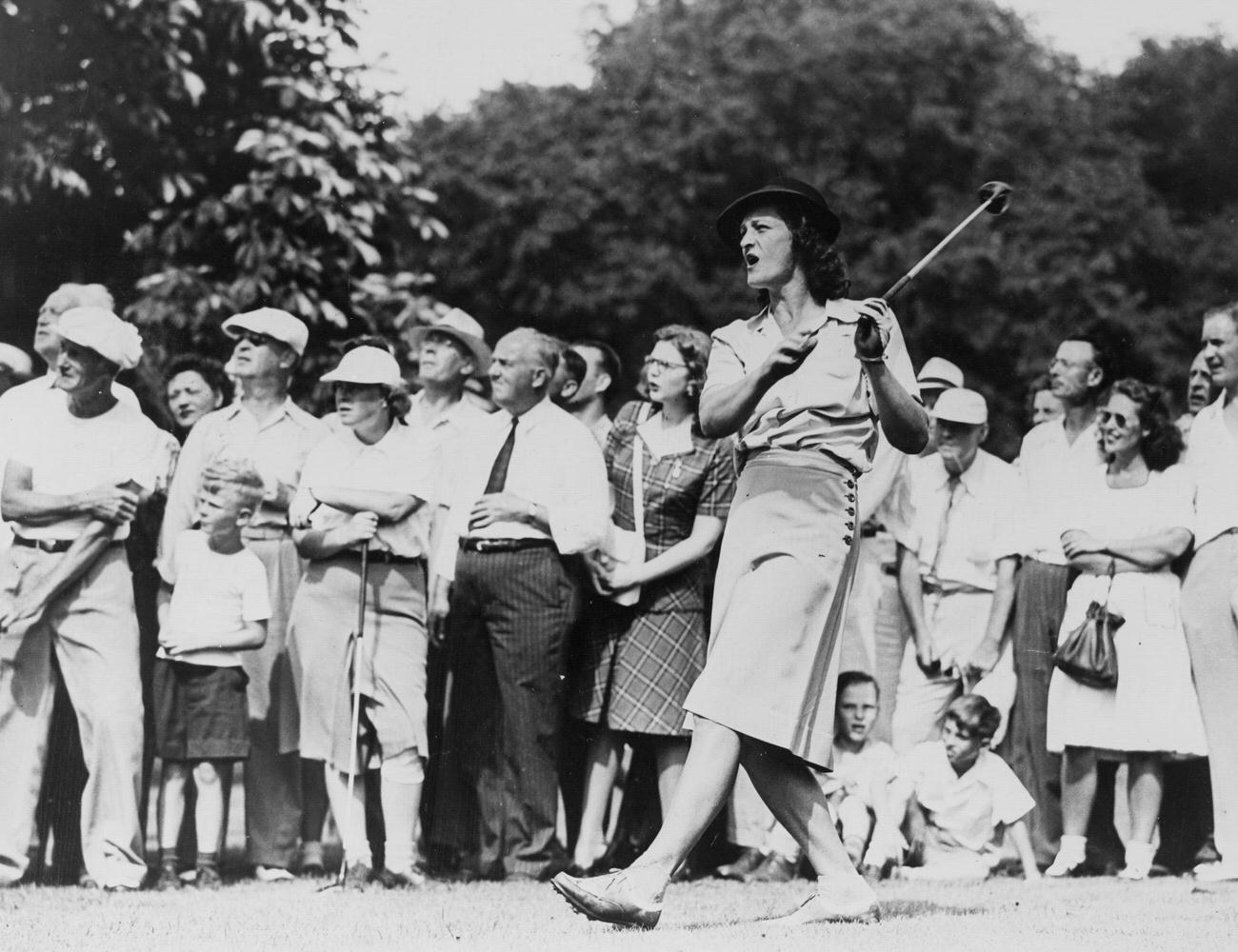 Babe Zaharias at 1944 Women's Western Open.