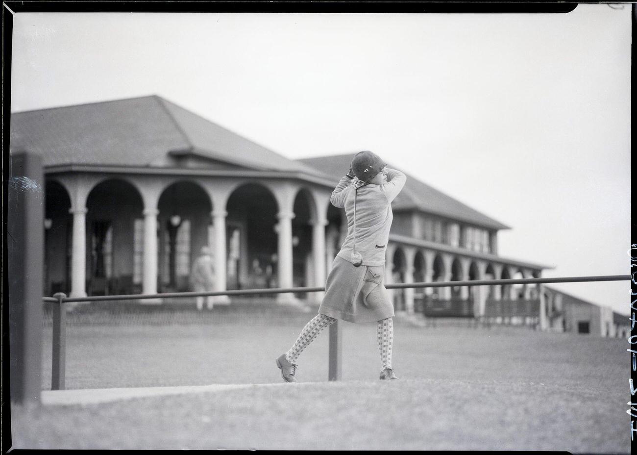 Mrs. W. L. Pierce at North Carolina Women's Championship.