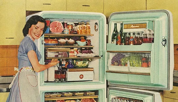 Vintage Refrigerator Ads