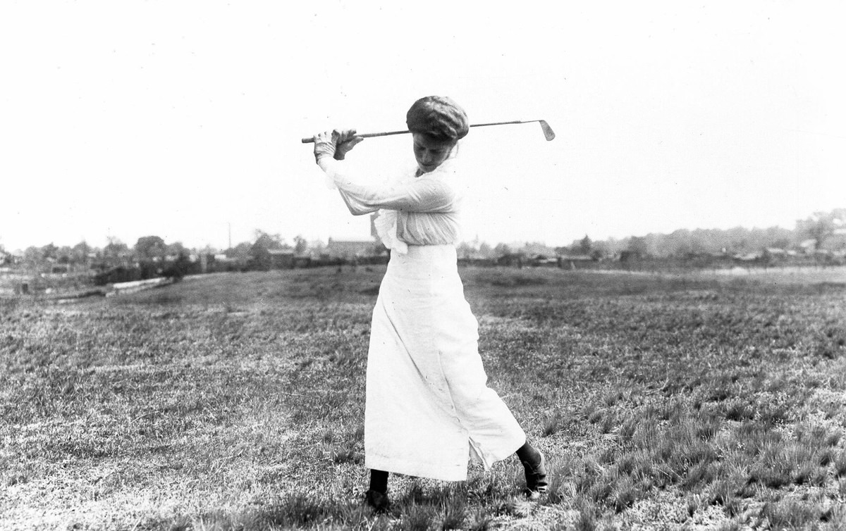 Women Playing Golf