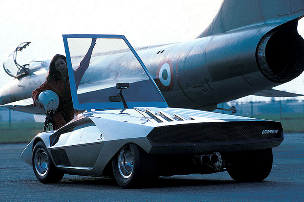 A Look at the Iconic Wedge-Shaped 1970 Lancia Stratos Zero