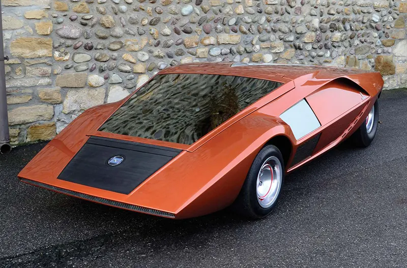 A Look at the Iconic Wedge-Shaped 1970 Lancia Stratos Zero