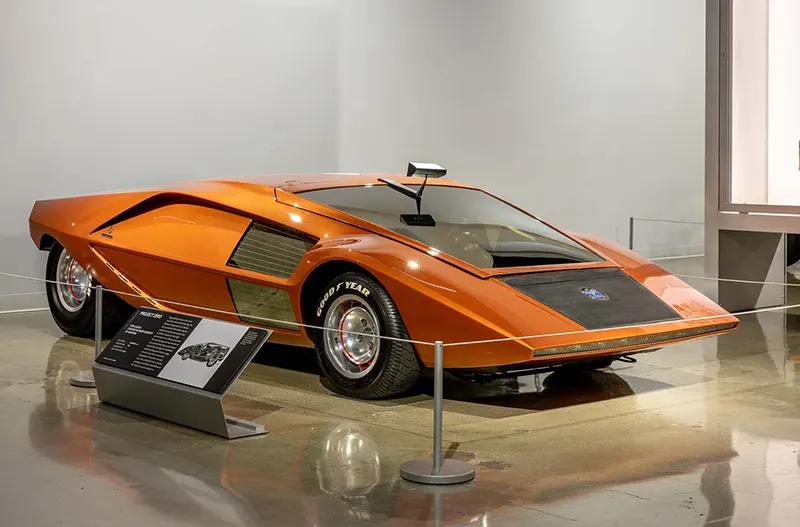 A Look at the Iconic Wedge-Shaped 1970 Lancia Stratos Zero