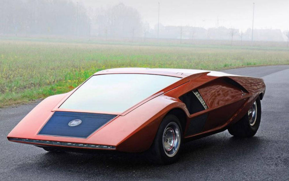 A Look at the Iconic Wedge-Shaped 1970 Lancia Stratos Zero