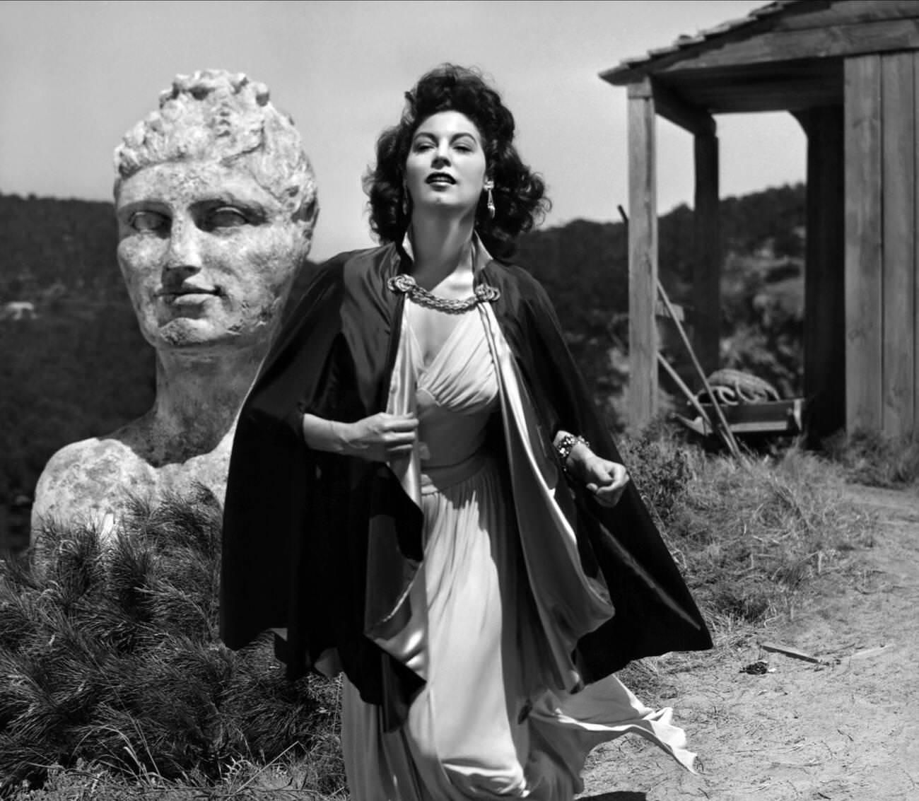 Ava Gardner starring in "Pandora and the Flying Dutchman," 1951.