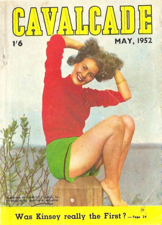 Cavalcade magazine cover, May 1952