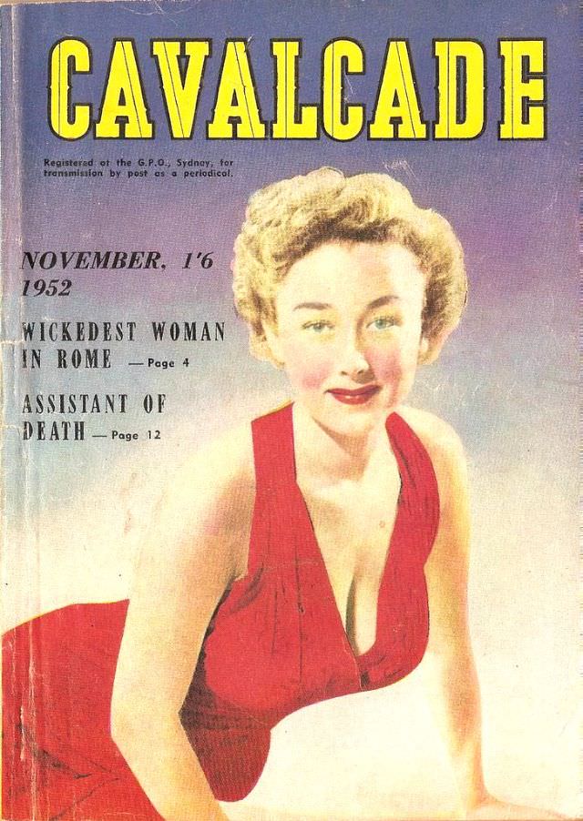 Cavalcade magazine cover, November 1952