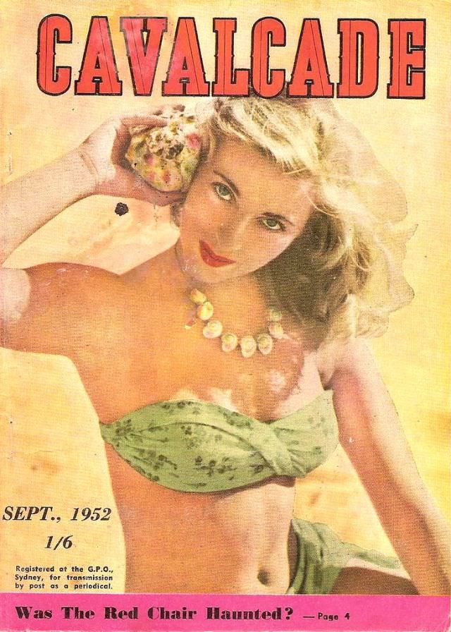 Cavalcade magazine cover, September 1952