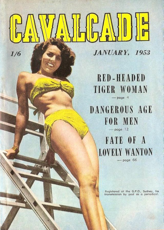 Cavalcade magazine cover, January 1953