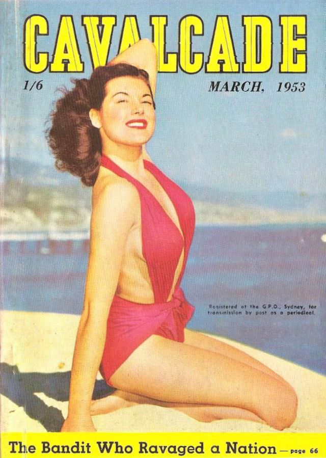 Cavalcade magazine cover, March 1953