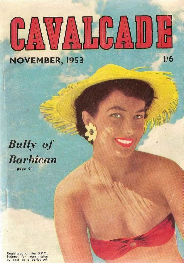 Cavalcade magazine cover, November 1953