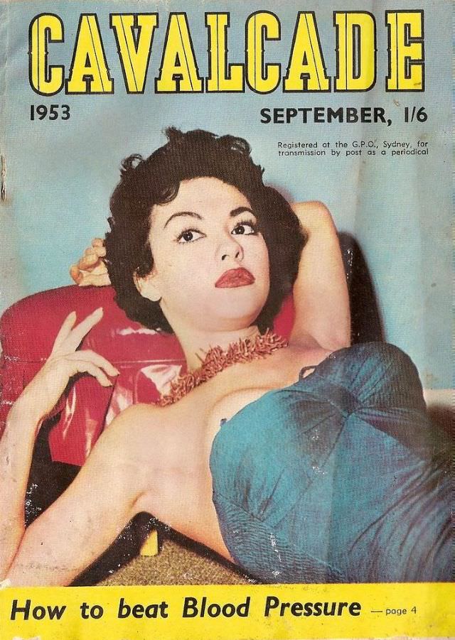 Cavalcade magazine cover, September 1953