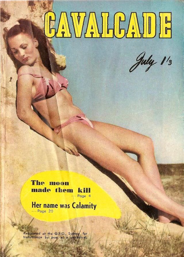 Cavalcade magazine cover, July 1951
