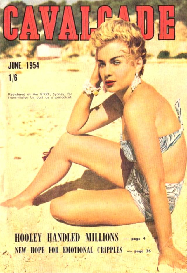 Cavalcade magazine cover, June 1954