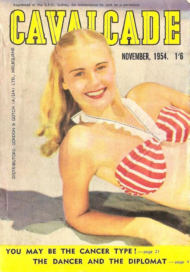 Cavalcade magazine cover, November 1954