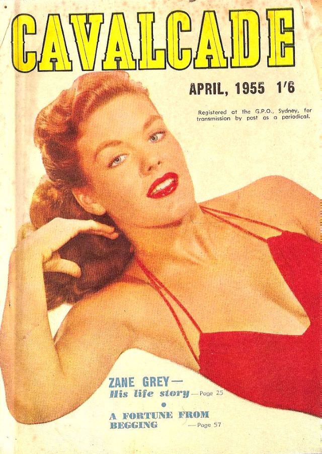 Cavalcade magazine cover, April 1955