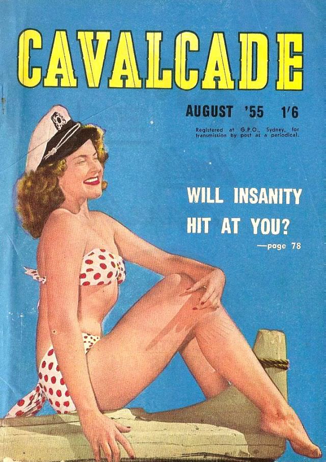 Cavalcade magazine cover, August 1955