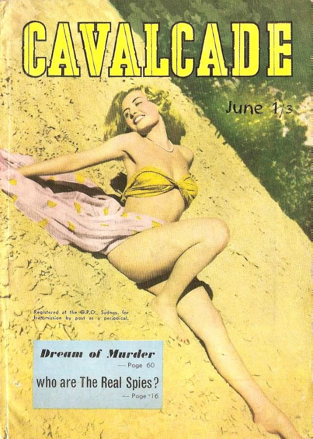 Cavalcade magazine cover, June 1951