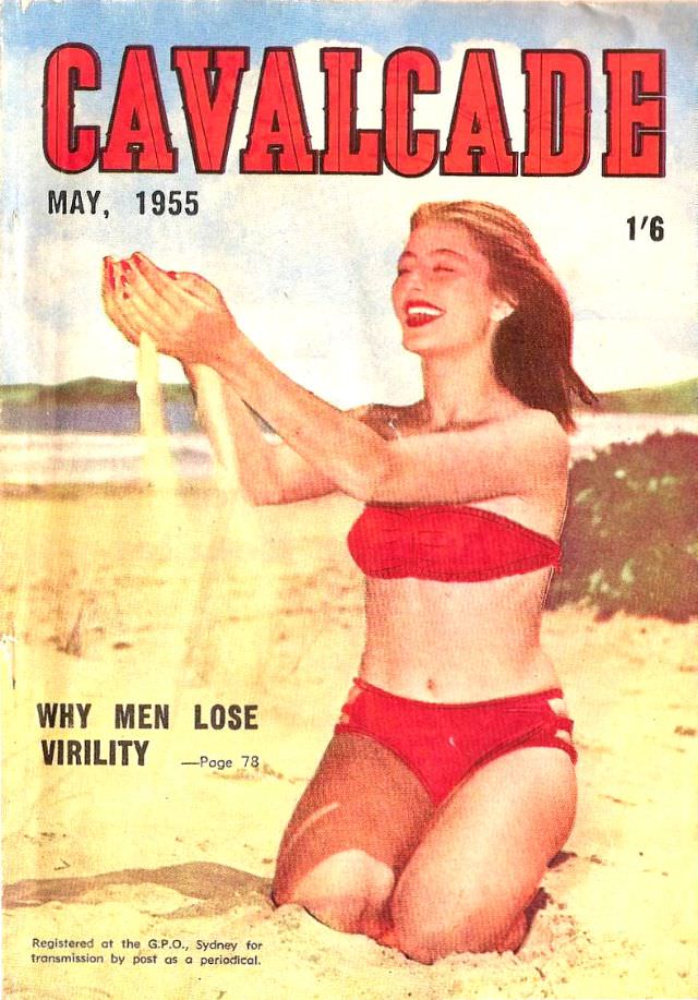 Cavalcade magazine cover, May 1955