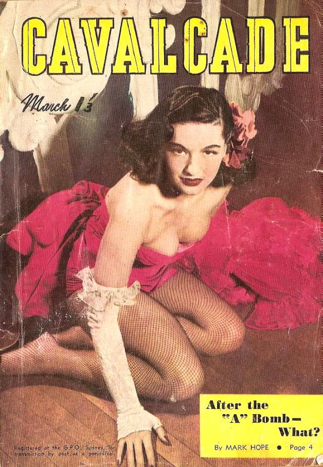 Cavalcade magazine cover, March 1951