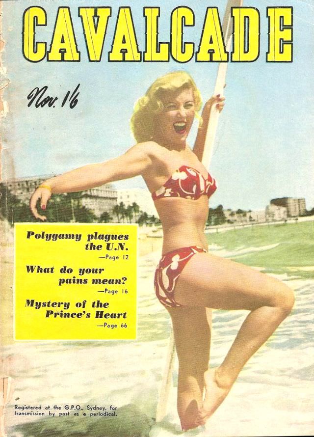 Cavalcade magazine cover, November 1951