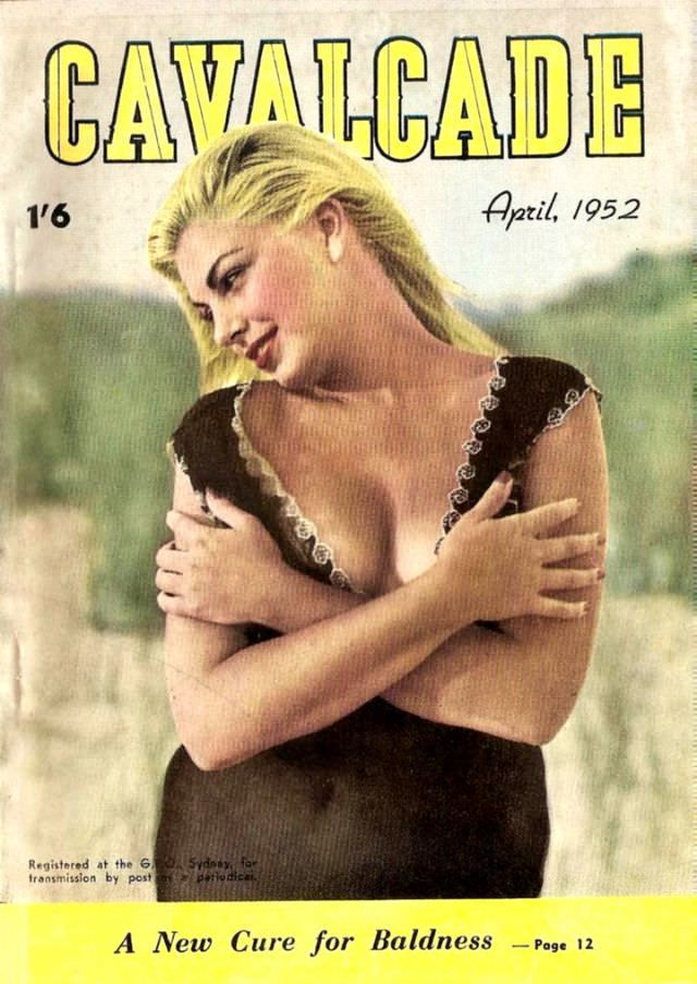 Cavalcade magazine cover, April 1952