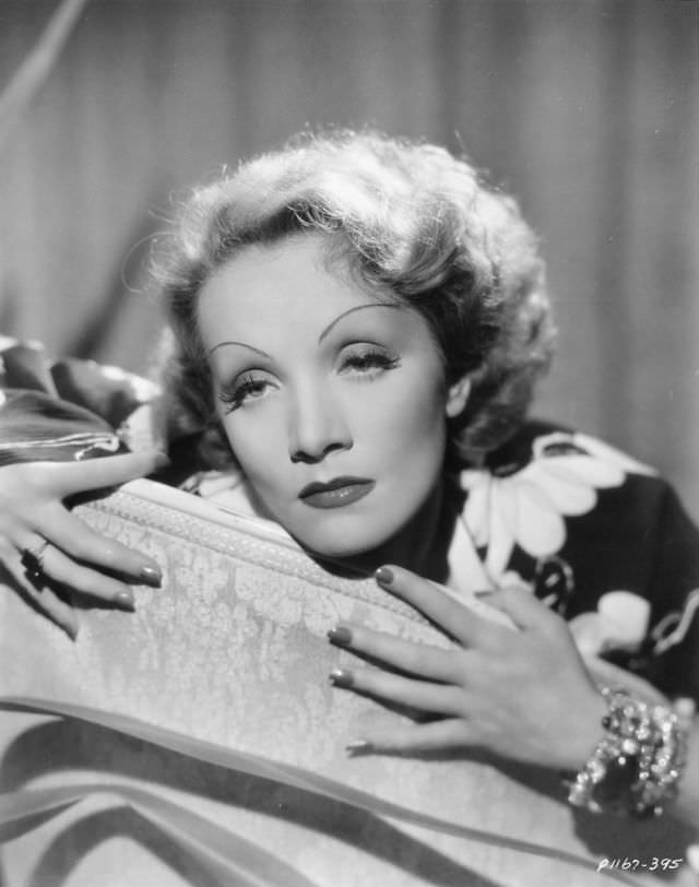 Marlene Dietrich in "The Devil is a Woman," 1935.