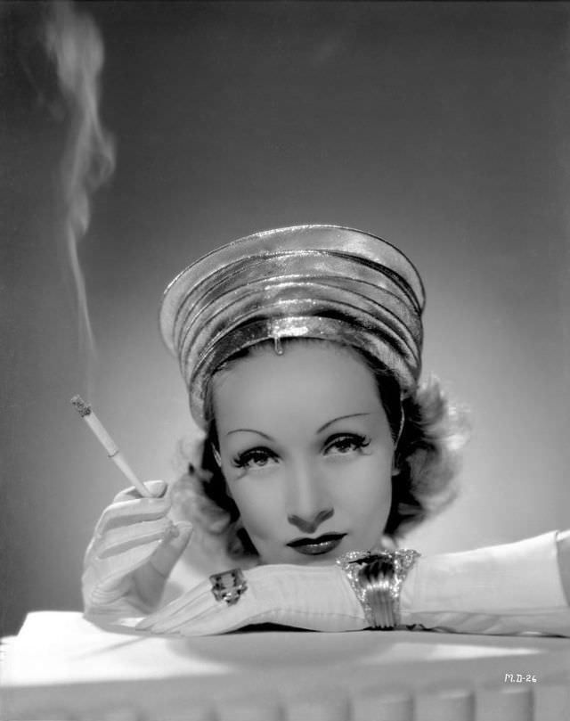 Marlene Dietrich in "Destry Rides Again," 1939.