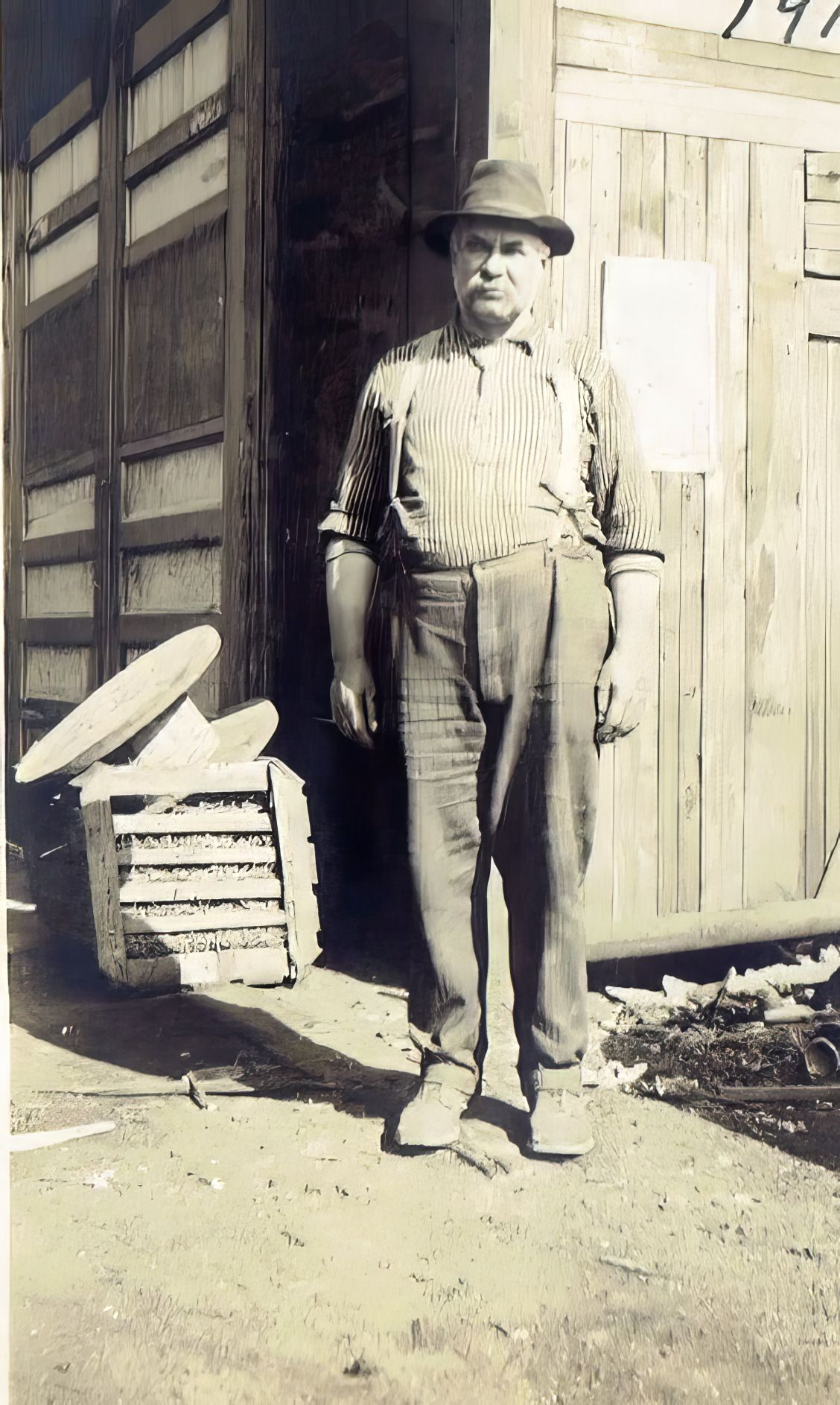 Bart Frank, Geneva, 1918