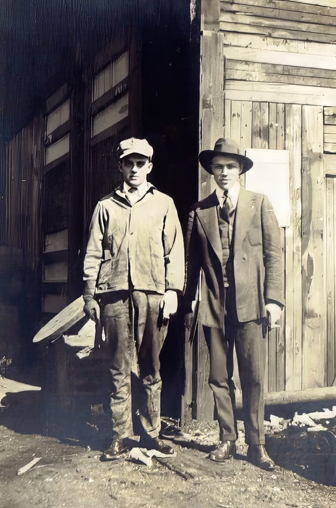 Lynn Reed and Harold Smith, Geneva, 1918