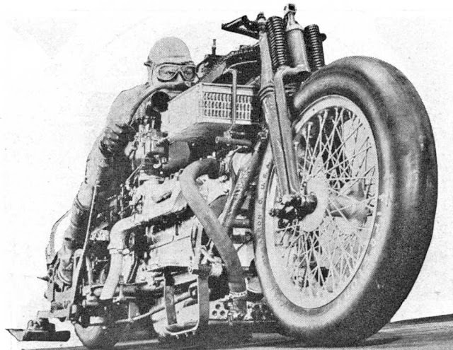 The Daring Attempt of Fred Luther to Reach 200 MPH on a Motorcycle at Bonneville Salt Flats in 1935
