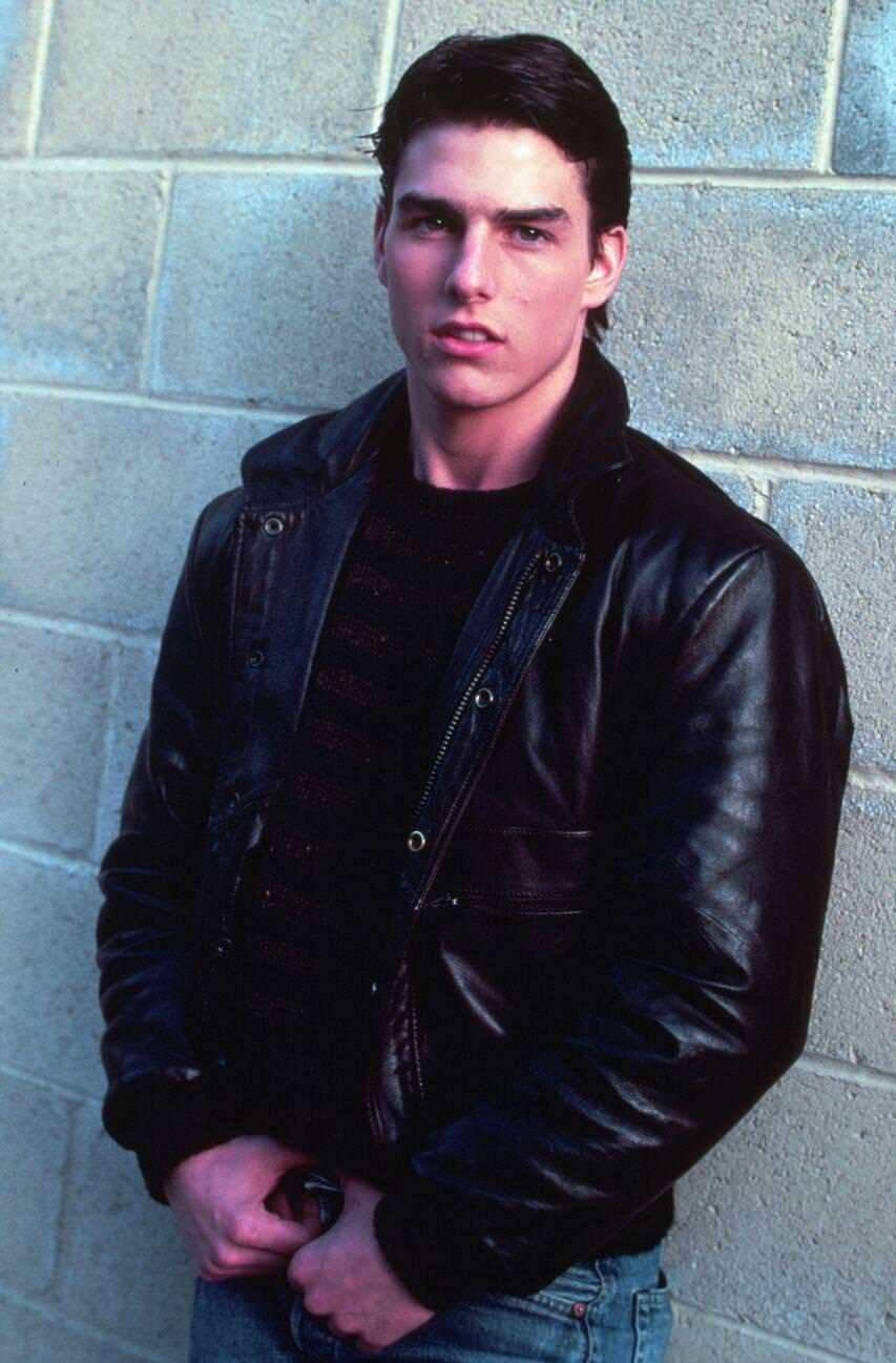 Scene from "The Outsiders" (1983), Tom Cruiseas Steve Randle.