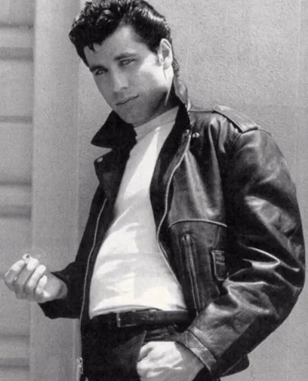 John Travolta as Danny Zuko in “Grease.”