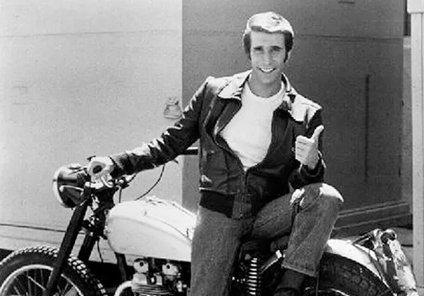 The Fonz from Happy Days.
