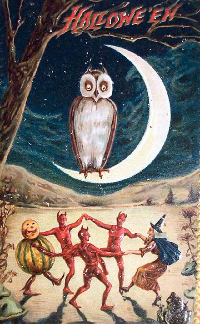 Owl, Moon, and Dancing