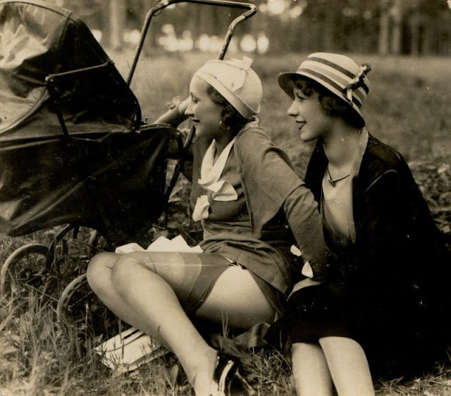 At the park, 1920s