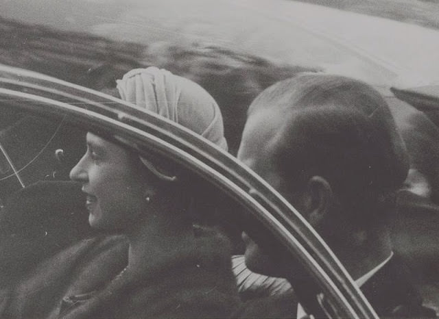 Queen Elizabeth II and Prince Philip, October 1957