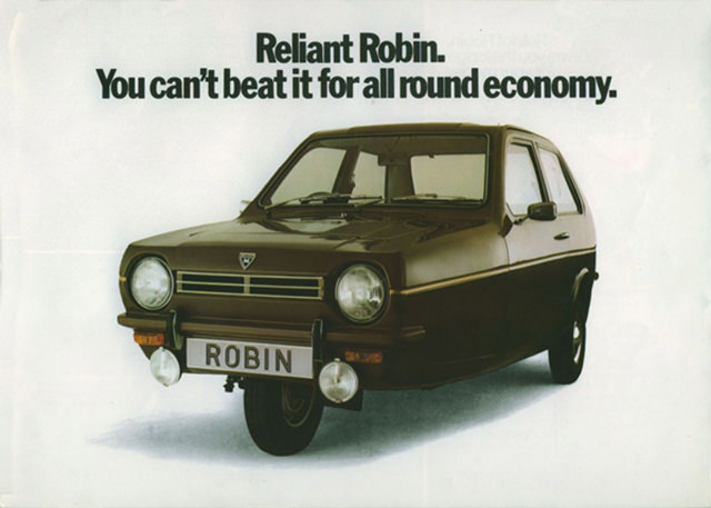 The not-so-reliable Reliant Robin rolls