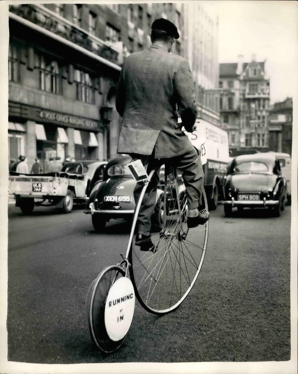 The Penny-Farthing Era Captured in Timeless Vintage Cycling Photographs