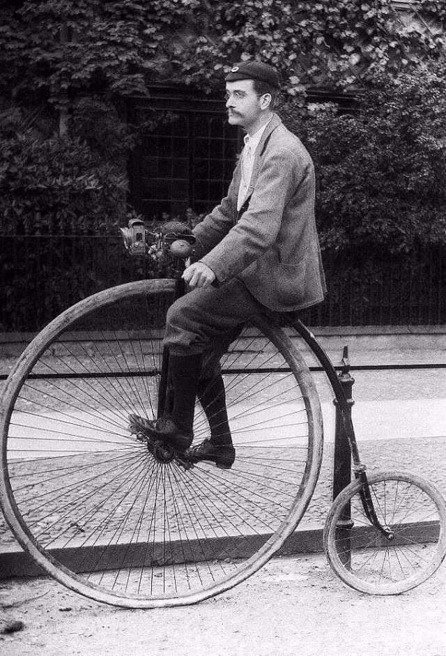 The Penny-Farthing Era Captured in Timeless Vintage Cycling Photographs